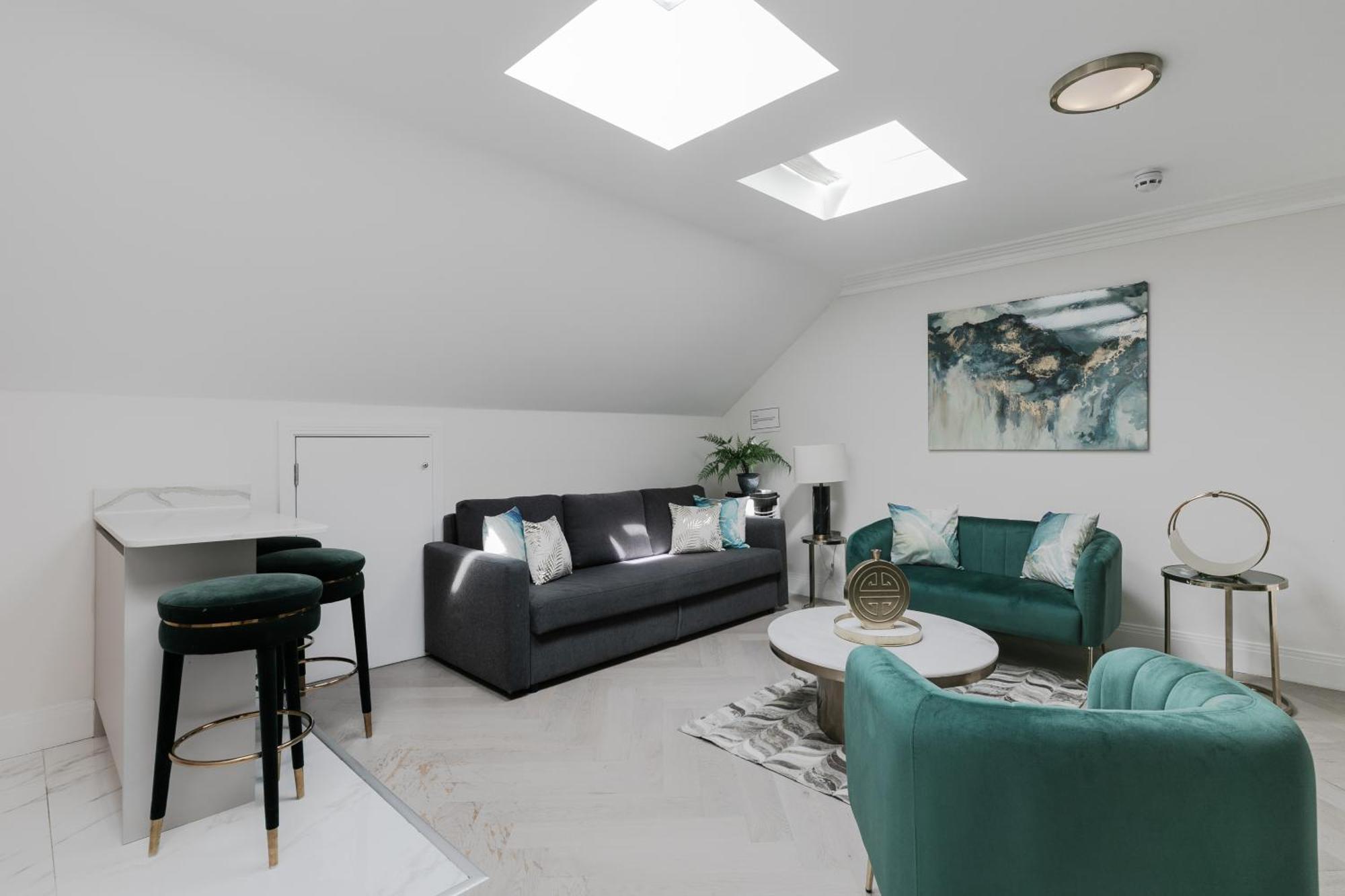Modern Apartments Near Harrods And The Science Museum 런던 객실 사진