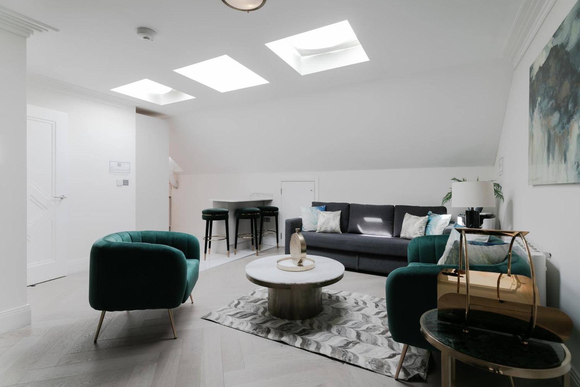 Modern Apartments Near Harrods And The Science Museum 런던 객실 사진