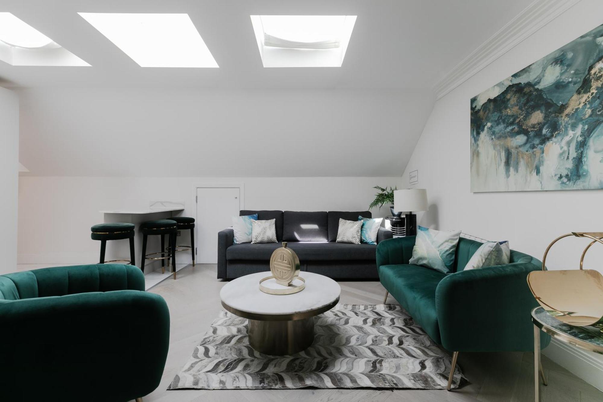 Modern Apartments Near Harrods And The Science Museum 런던 객실 사진