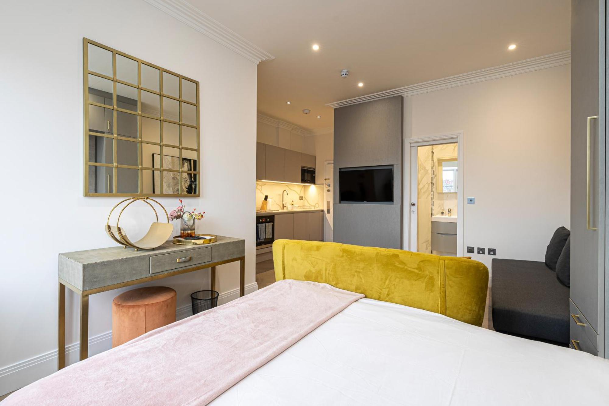 Modern Apartments Near Harrods And The Science Museum 런던 객실 사진