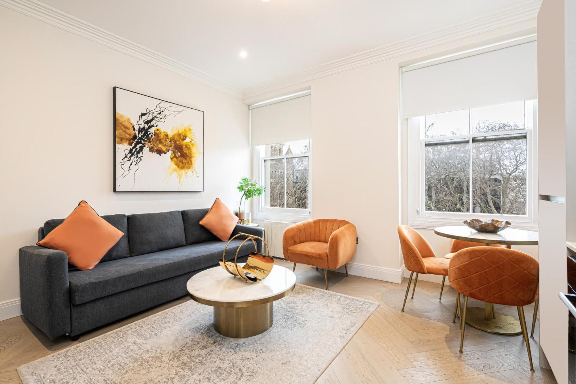 Modern Apartments Near Harrods And The Science Museum 런던 객실 사진