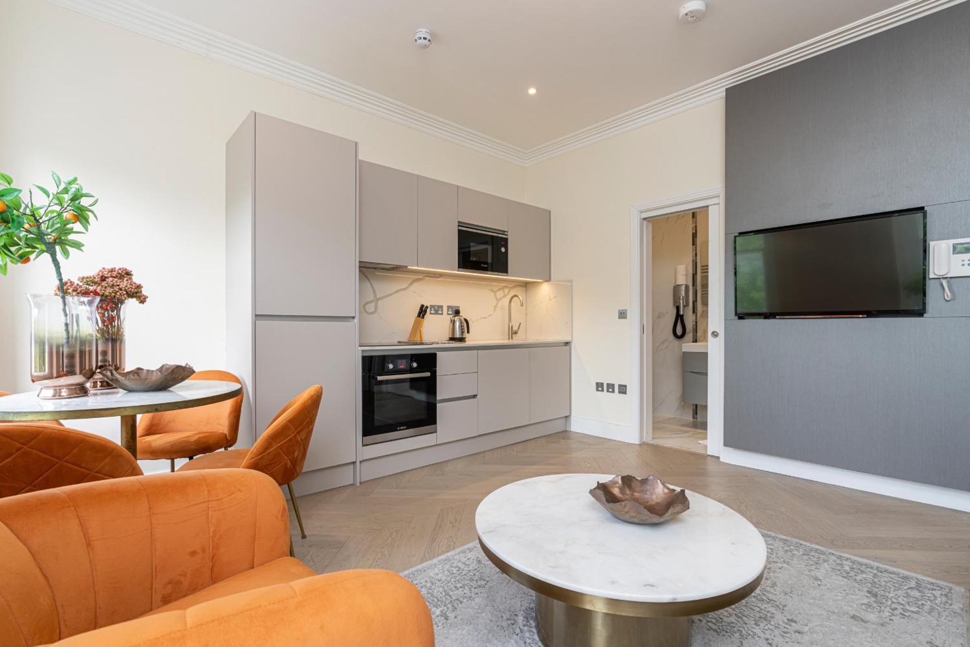 Modern Apartments Near Harrods And The Science Museum 런던 객실 사진