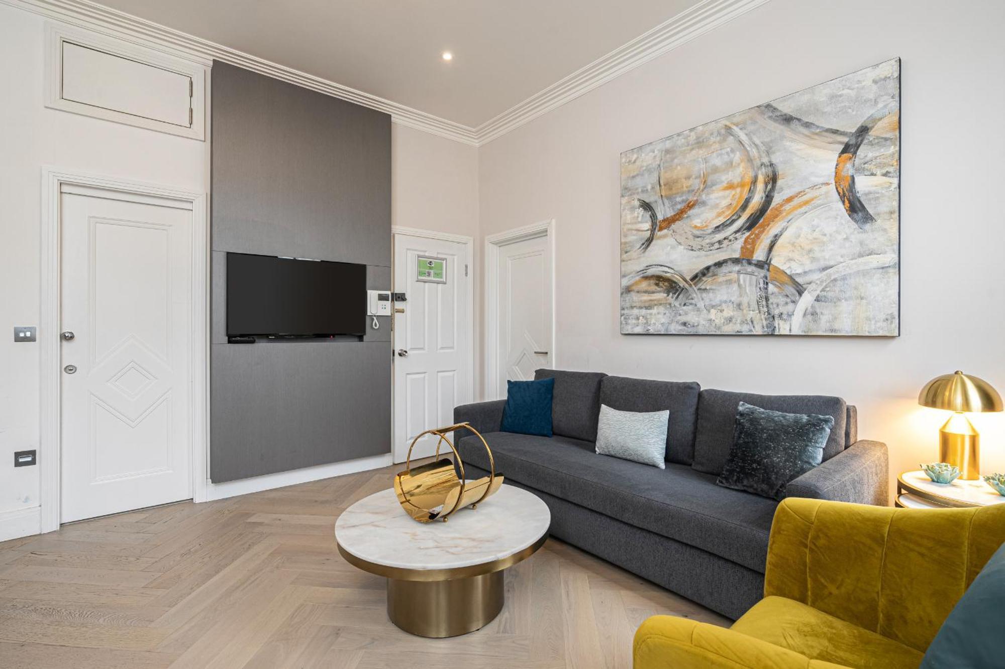 Modern Apartments Near Harrods And The Science Museum 런던 객실 사진