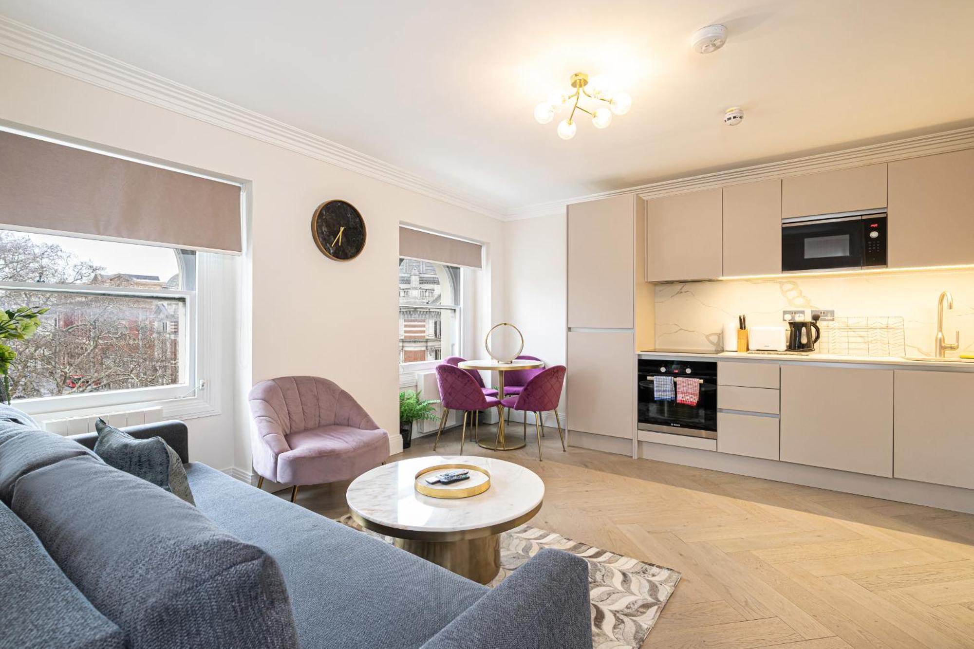 Modern Apartments Near Harrods And The Science Museum 런던 객실 사진